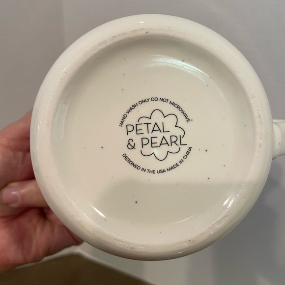 Whimsical White Mug with Cherry and Cake Design - Picture 3 of 3